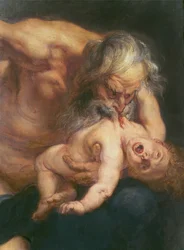 Saturno devorando o seu filho, 1636 (pormenor de 36857)